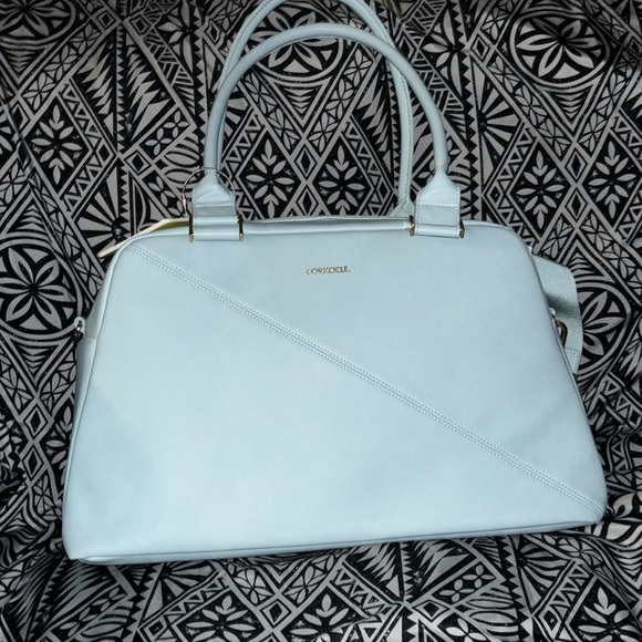 Corkcicle Lucy Cooler Bag Seafoam NWT - 18 can capacity no detachable strap - Picture 6 of 10